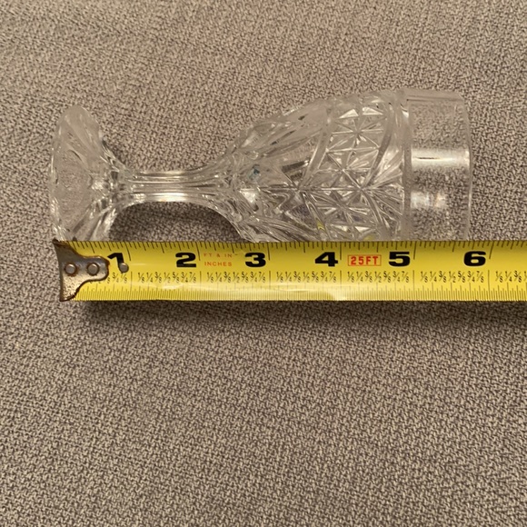 Set of 5 Crystal Cut Glass Liquor Glasses In Excellent Condition - Picture 6 of 10